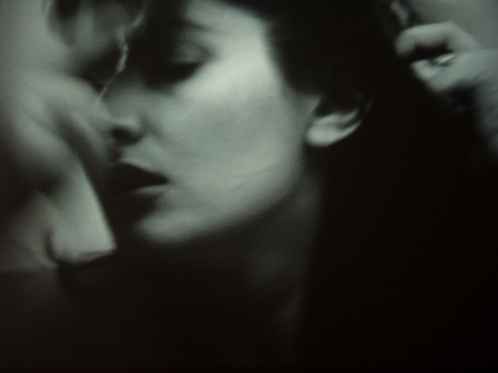 Marina Abramović, Art Must Be Beautiful, video, 13 min. 15 sec., 1975. Installation view in Tartu Art Museum, 2011.