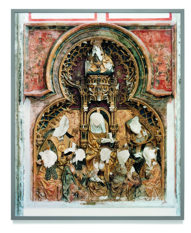  Gert Jan Kocken, Anna retable, Utrecht. Defacement 7 March 1580, 2004, C print, 177 x 225 cm, courtesy of the artist 