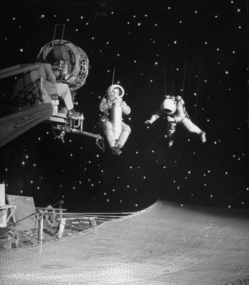 Behind the scenes of the movie, Destination Moon, USA 1950, 92 min, George Pal Productions, directed by Irving Pichel. © Allan Grant / Time Life Pictures / George Pal Productions 