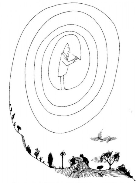 Saul Steinberg, Untitled, 1964