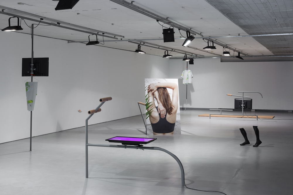 The Metaphysics of the Runner, 2014. Exhibition view at the Contemporary Art Centre (CAC), Vilnius. Photo: Ugnius Gelguda