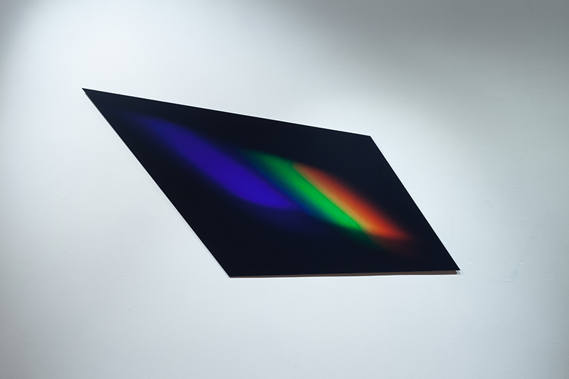 Arūnas Gudaitis - Dazzle, 2014. Colour photograph mounted on Dibond, 120 x 60 cm