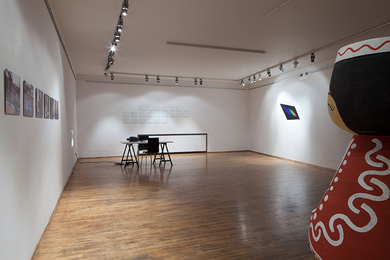 „Giants. Souvenirs“ exhibition view, gallery “Akademija”, 2014