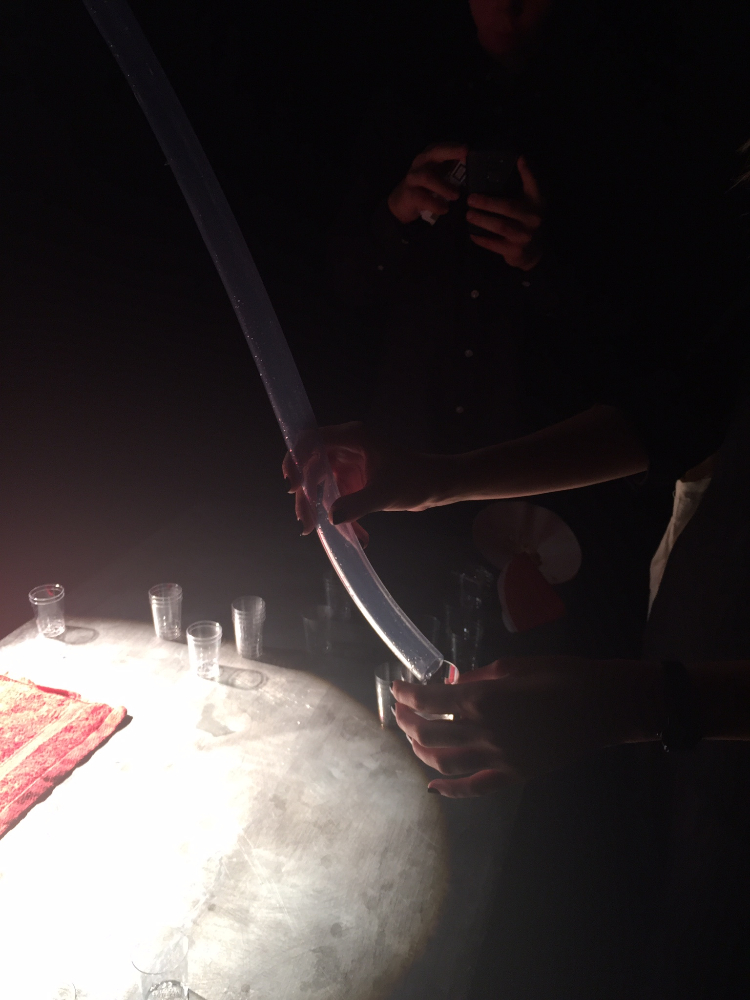 "Tap VVater" exhibition opening, 2015. Photograph by Karolina Reimeikaitė