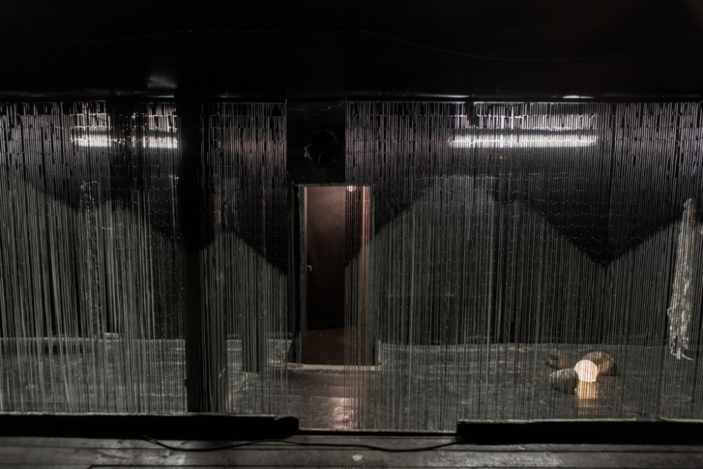 Žilvinas Lanzbergas, Later Than You Think, An etude in the orchestral pit; found and personal items, 2015