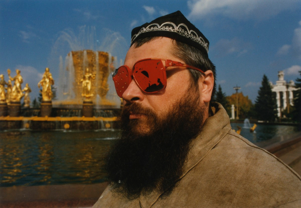 Māra Ķimele, Hardijs Lediņš "Farewell to the Empire"; 1991. Photo by Valts Kleins